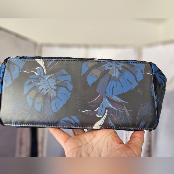 Retails At $130 Lug Canter Backpack In Botanical Blue - EUC - Picture 9 of 12